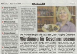 2014-12-03 NOeWest Wuerdigung Museumspreis